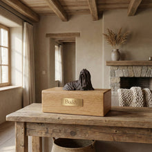 Simply Series Bronze Maltese, Lying Down Figurine Pet Cremation Urn