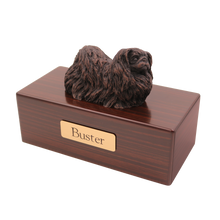 Simply Series Bronze Pekingese, Standing Figurine Pet Cremation Urn