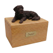 Simply Series Jumbo Bronze Saint Bernard, Lying Down Figurine Pet Cremation Urn