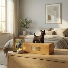 Simply Series Bronze Scottish Terrier, Standing Figurine Pet Cremation Urn