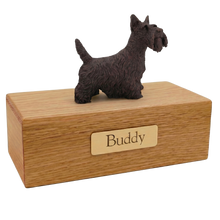 Simply Series Bronze Scottish Terrier, Standing Figurine Pet Cremation Urn