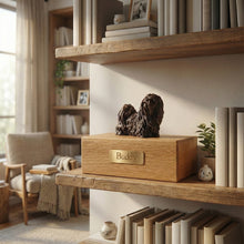 Simply Series Bronze Shih Tzu, Standing Figurine Pet Cremation Urn