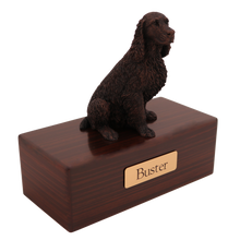 Simply Series Bronze Springer Spaniel, Sitting Figurine Pet Cremation Urn