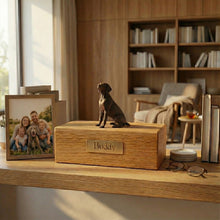 Simply Series Bronze Weimaraner, Sitting Figurine Pet Cremation Urn