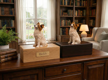 Simply Series Papillon, Sitting Figurine Pet Cremation Urn - Lifestyle