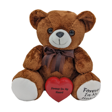 Teddy Bear Pet Cremation Urn Brown With Embroidery