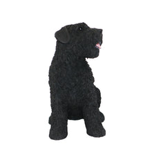 Bouvier, Sitting Figurine Pet Cremation Urn