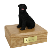 Bouvier, Sitting Figurine Pet Cremation Urn