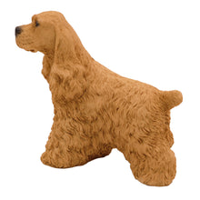 Buff Cocker Spaniel, Standing Figurine Pet Cremation Urn
