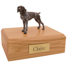 Shorthaired German, Standing Figurine Pet Cremation Urn
