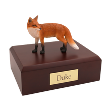 Fox, Standing Figurine Pet Cremation Urn