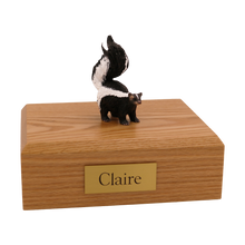 Black and White Mini Skunk, Standing Figurine Pet Cremation Urn