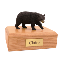 Black Bear, Standing Figurine Pet Cremation Urn