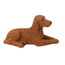 Light Brown Irish Setter, Lying Down Figurine Pet Cremation Urn 