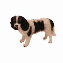Female Black King Charles Spaniel, Standing Figurine Pet Cremation Urn 