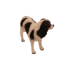 Female Black King Charles Spaniel, Standing Figurine Pet Cremation Urn 