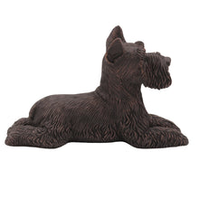 Bronze Schnauzer, Figurine Pet Cremation Urn