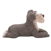 Grey Schnauzer, Ears Down Figurine Pet Cremation Urn
