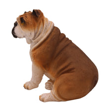 Fawn Bulldog, Sitting Figurine Pet Cremation Urn