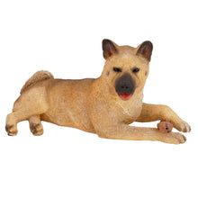 Fawn Akita, Lying Down Figurine Pet Cremation Urn