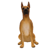 Fawn Great Dane, Sitting Figurine Pet Cremation Urn