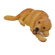 Golden Retriever, Chewing Bone Figurine Pet Cremation Urn