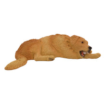 Golden Retriever, Chewing Bone Figurine Pet Cremation Urn