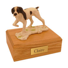 Pointer, Standing Figurine Pet Cremation Urn