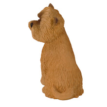 Tan Cairn Terrier, Sitting Figurine Pet Cremation Urn
