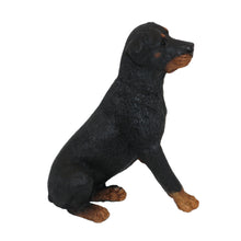 Rottweiler, Sitting Figurine Pet Cremation Urn