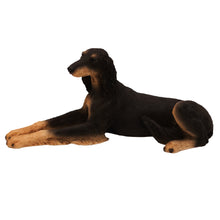 Saluki, Lying Down Figurine Pet Cremation Urn 