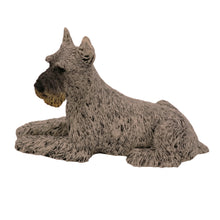 Schnauzer, Ears Up Figurine Pet Cremation Urn 