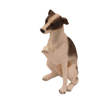 Brown Whippet, Paws Up Figurine Pet Cremation Urn