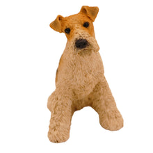 Fox Terrier, Sitting Figurine Pet Cremation Urn