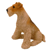 Fox Terrier, Sitting Figurine Pet Cremation Urn