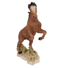 Brown Mustang Horse, Rearing Figurine Pet Cremation Urn