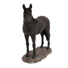Black Horse, Standing Figurine Pet Cremation Urn