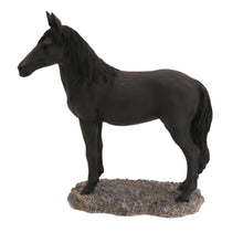 Black Horse, Standing Figurine Pet Cremation Urn