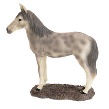 Dapple Gray Horse, Standing Figurine Pet Cremation Urn