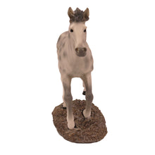 Dapple Gray Horse, Running Figurine Pet Cremation Urn