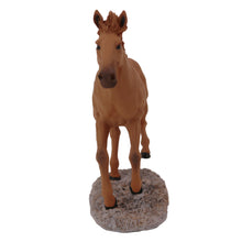 Chestnut Horse, Running Figurine Pet Cremation Urn