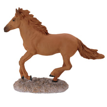 Chestnut Horse, Running Figurine Pet Cremation Urn