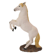 White Horse, Rearing Figurine Pet Cremation Urn