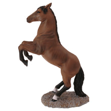 Bay Horse, Rearing Figurine Pet Cremation Urn