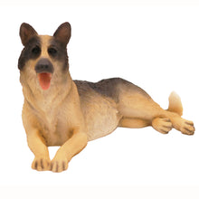 German Shepherd, Tongue Out Figurine Pet Cremation Urn