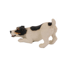 Black Jack Russell Terrier, Play Bow Figurine Pet Cremation Urn