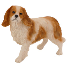 Male Brown King Charles Spaniel, Standing Figurine Pet Cremation Urn