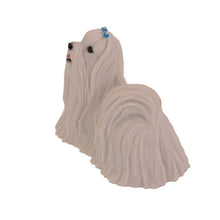 Maltese, Standing Figurine Pet Cremation Urn