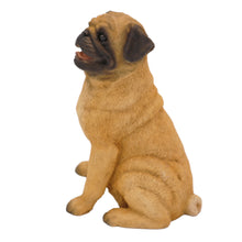 Pug, Sitting Figurine Pet Cremation Urn