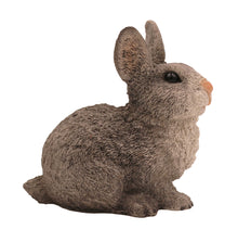 Gray Rabbit, Sitting Figurine Pet Cremation Urn